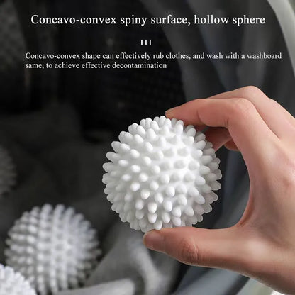 1/2/3pcs Magic Laundry Ball Reusable PVC Solid Cleaning Ball