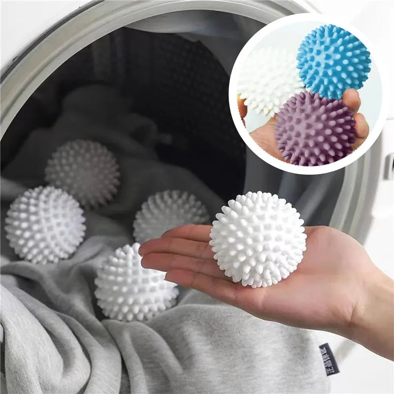 1/2/3pcs Magic Laundry Ball Reusable PVC Solid Cleaning Ball